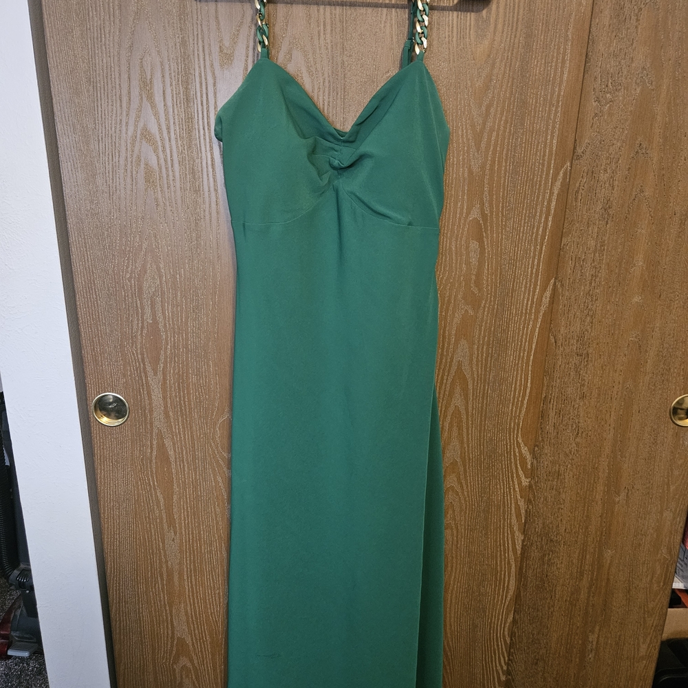 Chic Green Maxi Dress